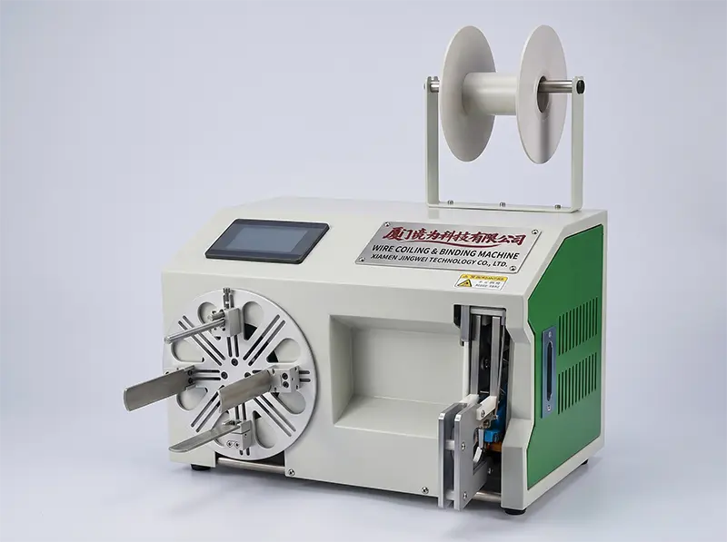 WPM-212 Automatikus Huzaltekercselő és Kötözőgép – Ipari Kábelgyártáshoz