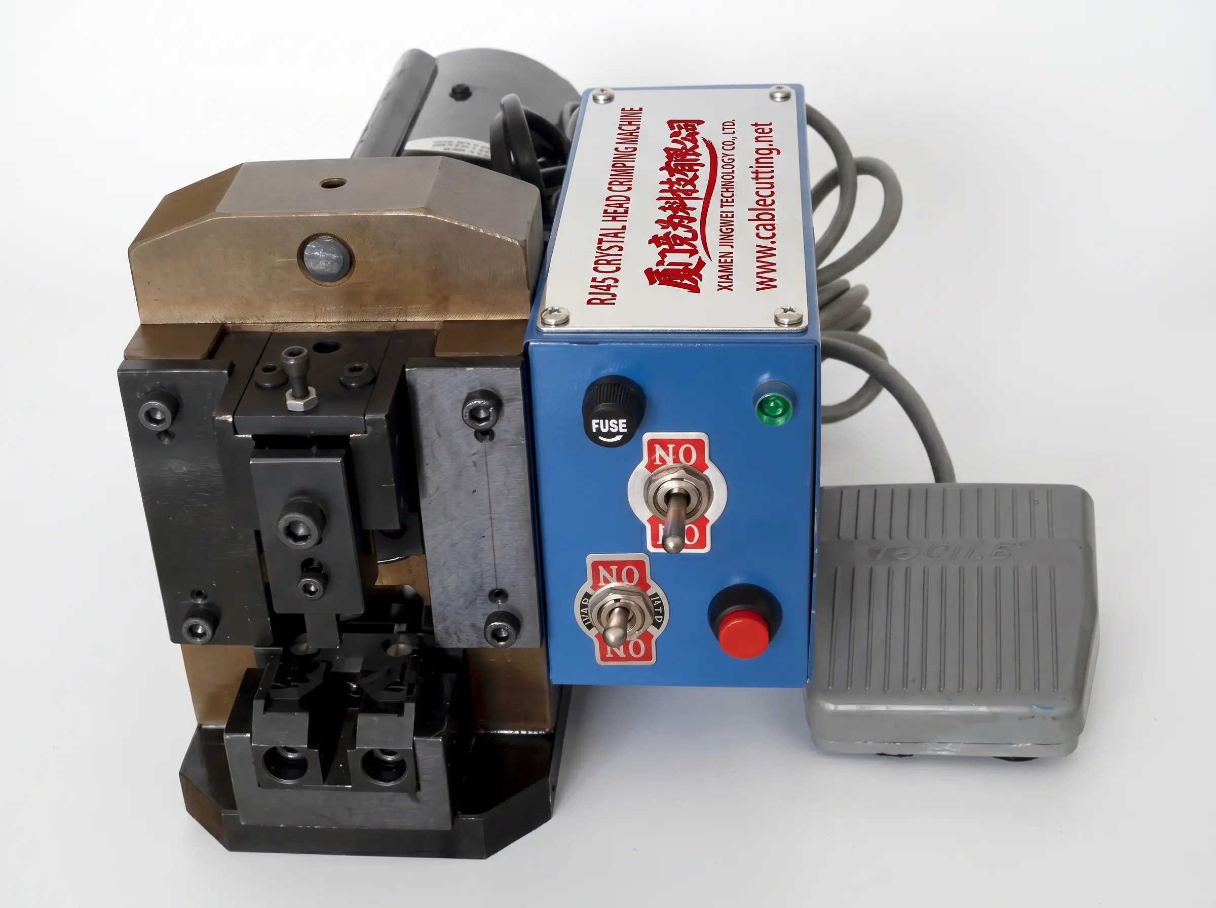 WPM-PC RJ45 krimpelő gép – Hatékony hálózati kábelkészítés