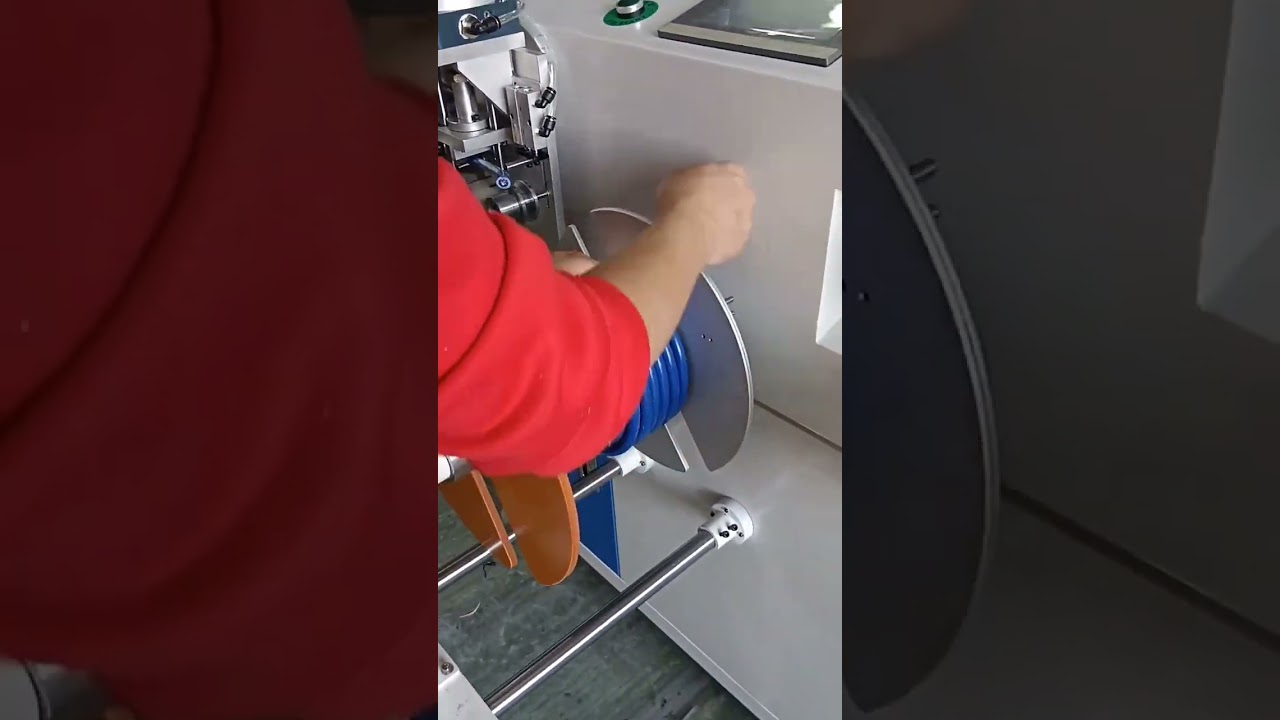 Automatikus kábelmérő, vezető, vágó, tekercselő és kötöző gép 1-16 mm átmérőhöz