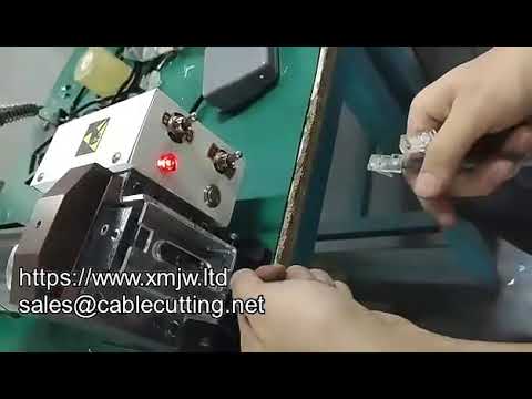 Mini dugós Cat6/Cat5 RJ45 automata krimpelő gép - Gyors és precíz Ethernet kábelkészítés