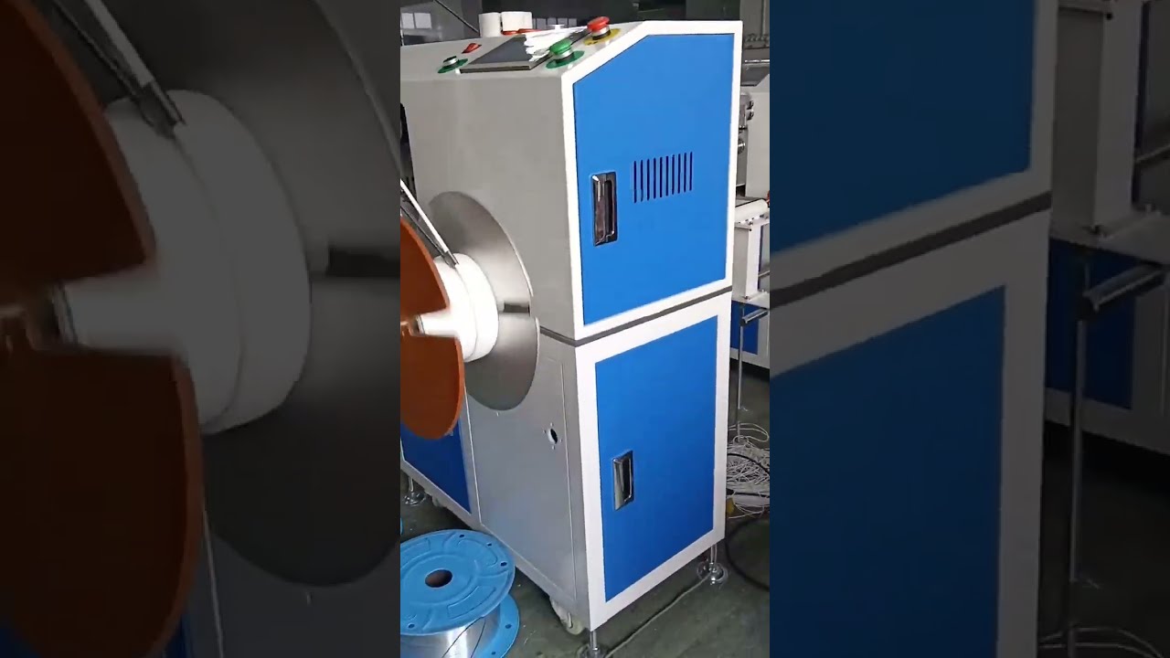 Floor-Standing Automatic Meter Counting, Traversing, Cutting & Tube Coiling Machine for Water Purification