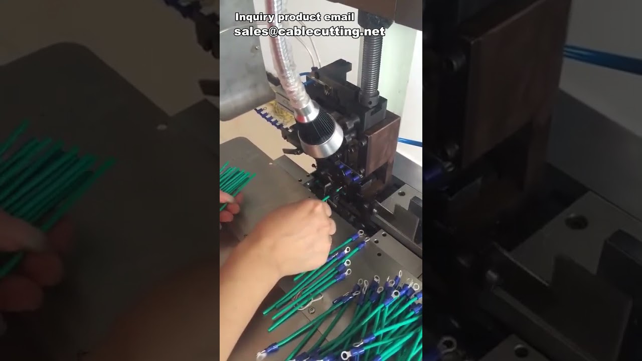 Molex terminál krimpelő gép – Automata terminál krimpelő berendezés