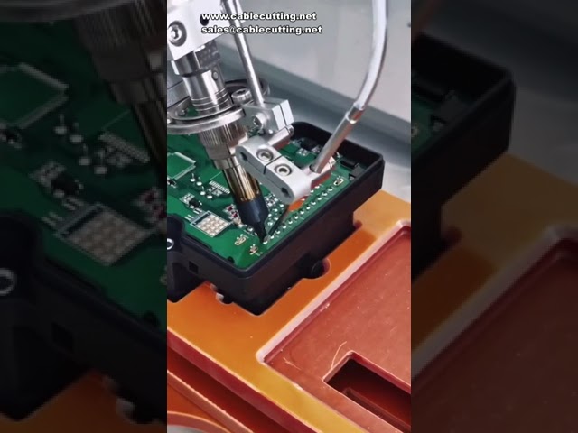 3 Tengelyes PCB Forrasztógép – Automata Forrasztórobot SMD & LED Szereléshez