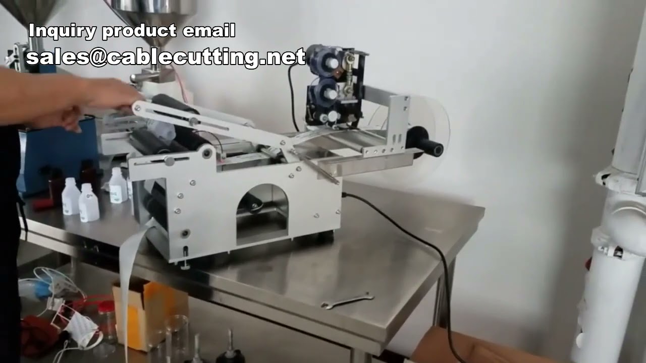 Címkéző gép, sík címkéző gép, félautomata címkéző gép