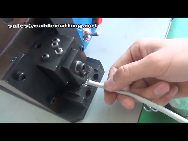 Automata RJ11 és RJ45 krimpelő gép – Nagy sebességű hálózati csatlakozó préselés