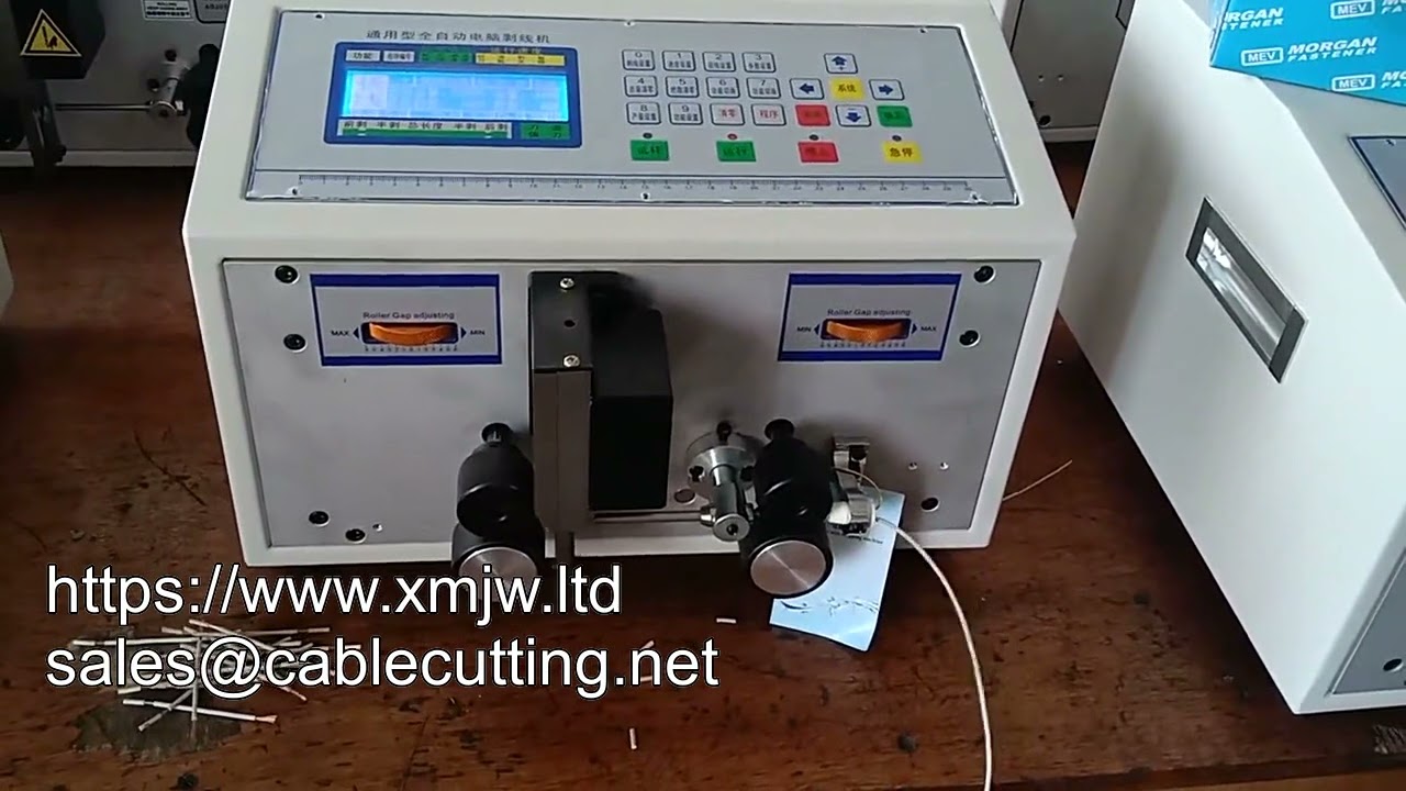 WPM 01 Automata PVC Rézdrót Szigetelésbontó és Vágógép