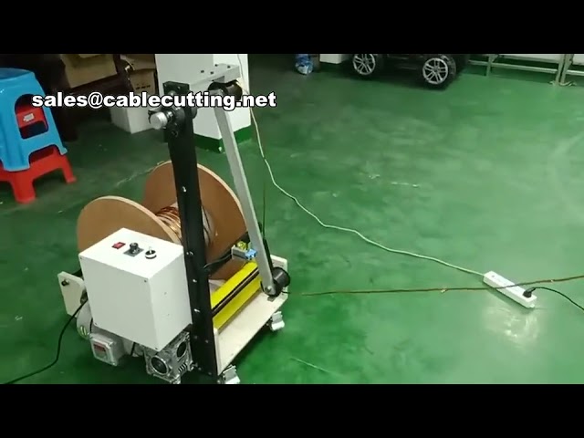 50 kg terhelésű kábeladagoló gép | Huzalelőtoló berendezés | Kábel előtoló