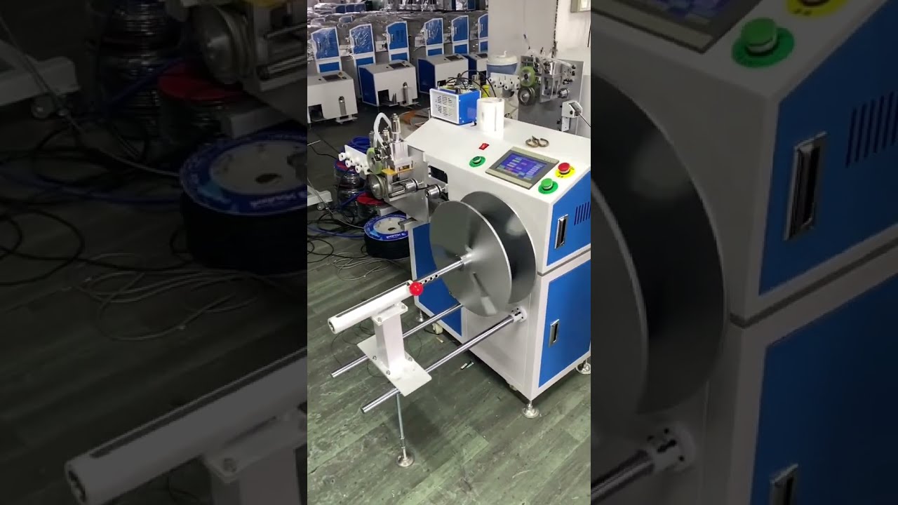 Precíz mérés és tekercselés 6 mm-es nylon kötelekhez – automatikus hővágás és kötözés (60-as gép)