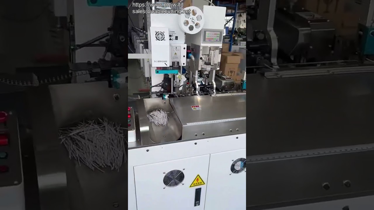 Fully Automatic Multi-Position Terminal Crimping Machine with Wire Stripping and Tin Dipping