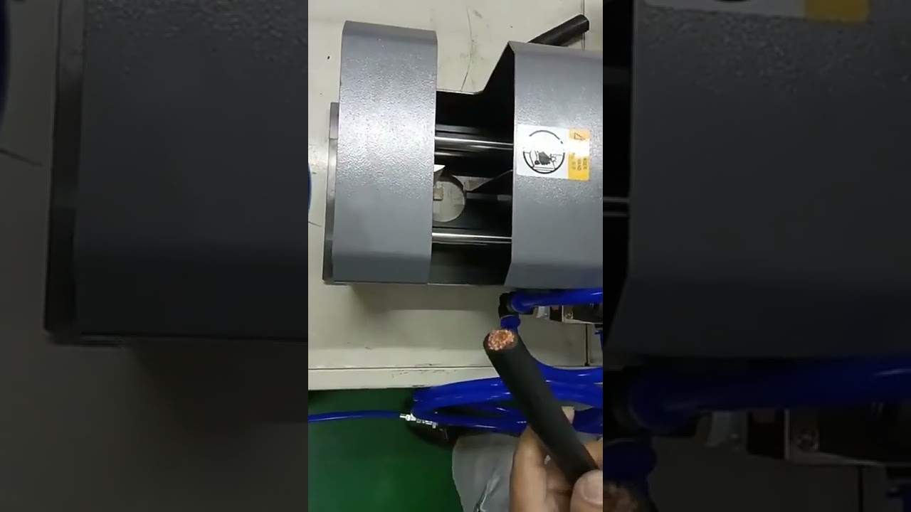 Pneumatikus hálózati kábelvágó gép – max. 100 mm², sima vágás