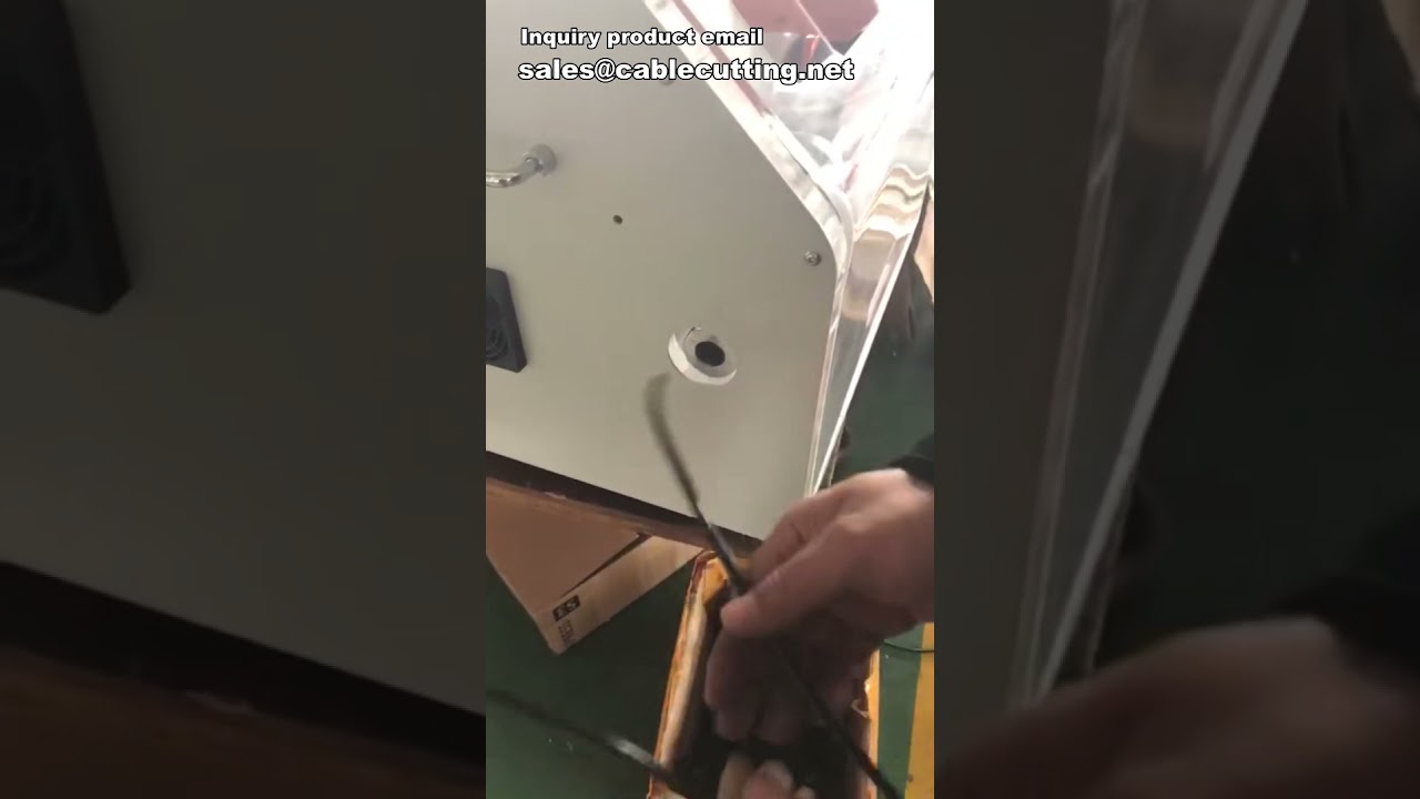 Automata csővágó gép - Teflon és harmonikacső precíziós vágása