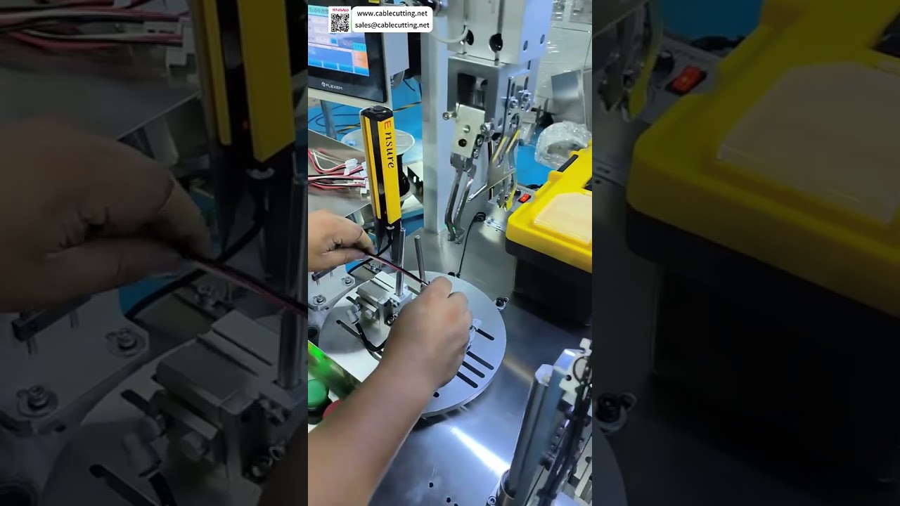 Automatikus huzalkötöző és szilikon gyűrű behelyező gép - Kiváló minőségű kábelköteg-szerszám