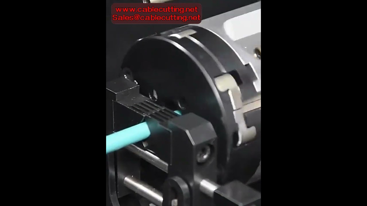 Automatic Rotary RG59 Coaxial Cable Stripping Machine for 3mm-15mm Wires