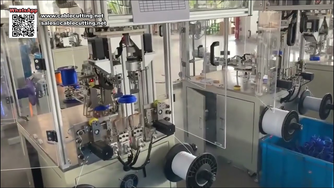 Kereskedelmi automata tekercselő és kötözőgép függőkártyás trimmerzsinórokhoz