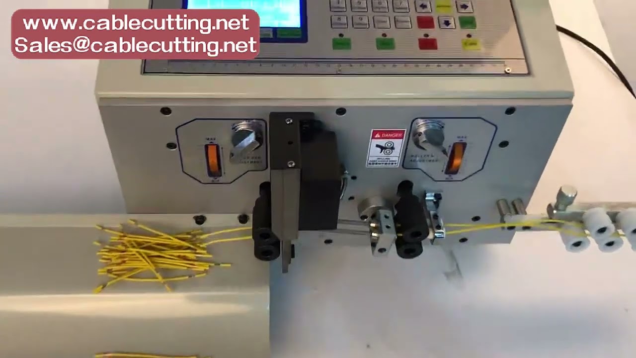 0-1-4-5mm² Automata Huzalcsupaszító Gép – Számítógép-kábel Vágó és Stripper