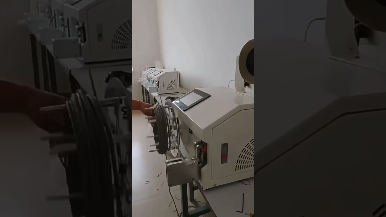 Semi-Automatic Wire Twist Tie Machine for Cable Coil Winding & Binding 220V