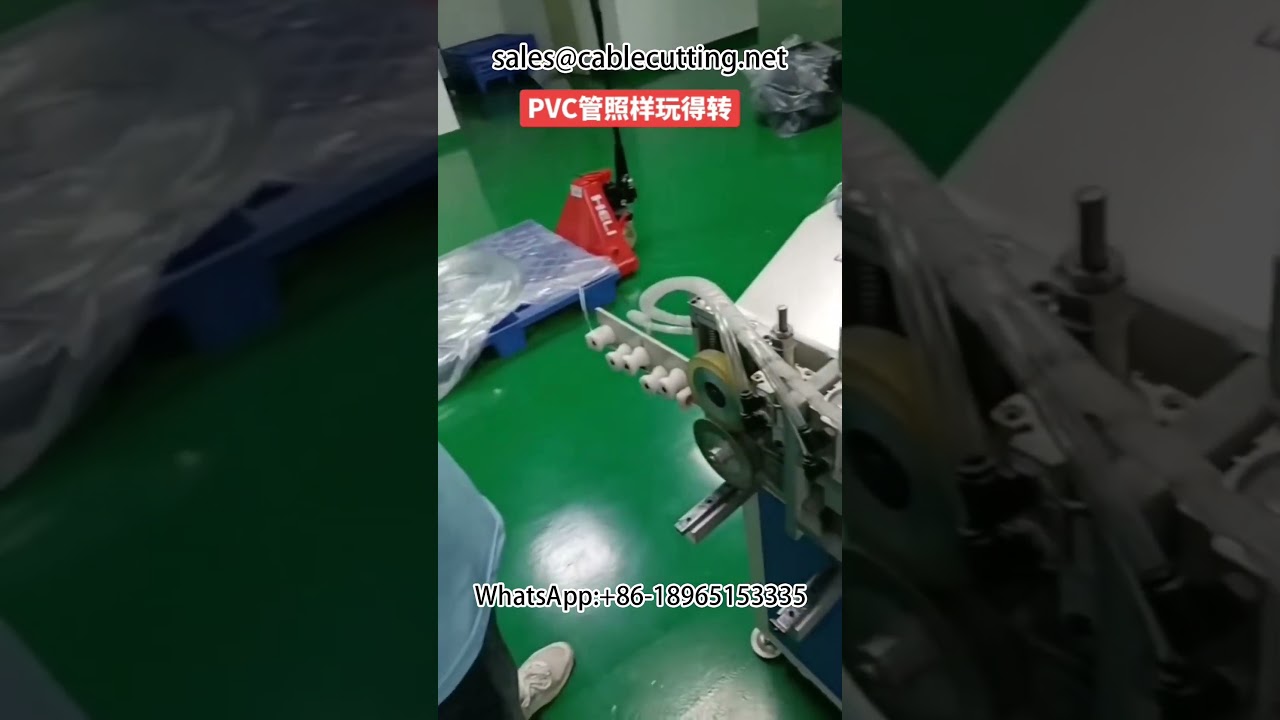 PVC cső tekercselő és kötöző gép – automata kábelhuzal-sztrippelés | Műhelyautomatizálás