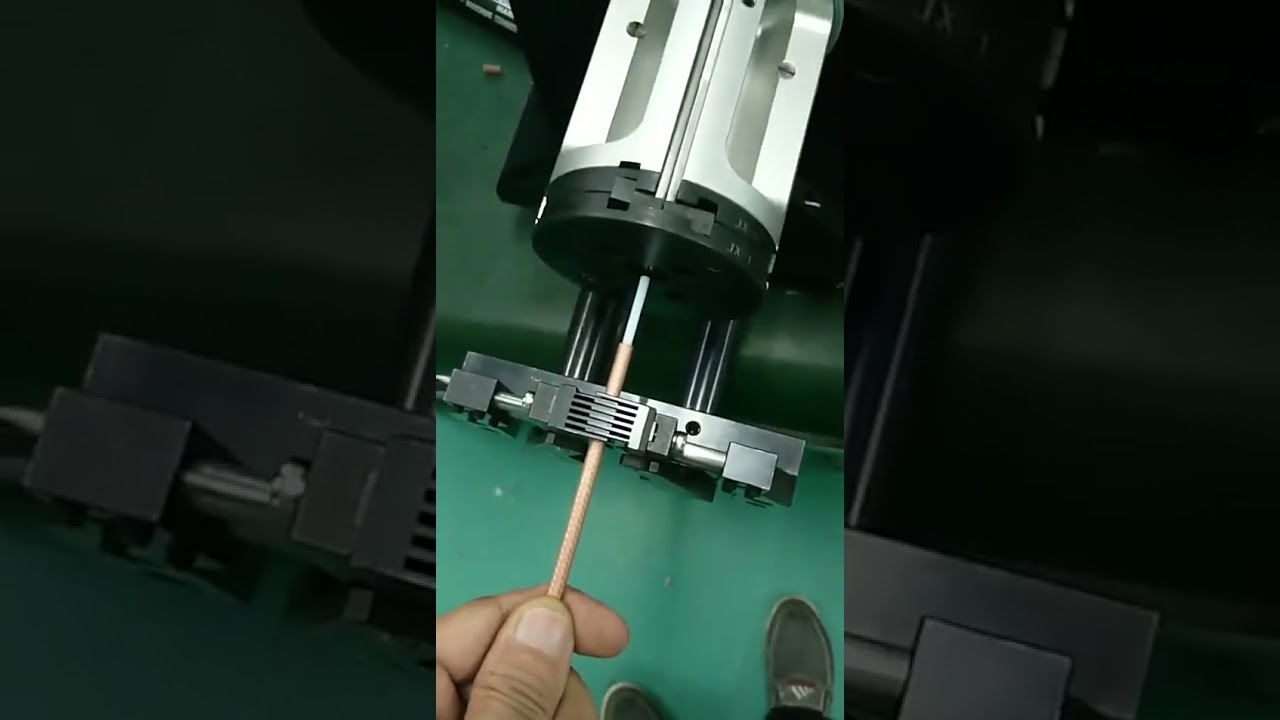 Automotive Cable Rotary Stripping Machine for Medical Wire & RF Coaxial Cable Peeler