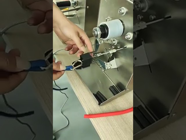 Automatic Cable Rubber Band Tying Machine | USB Data Cable Bundling Equipment