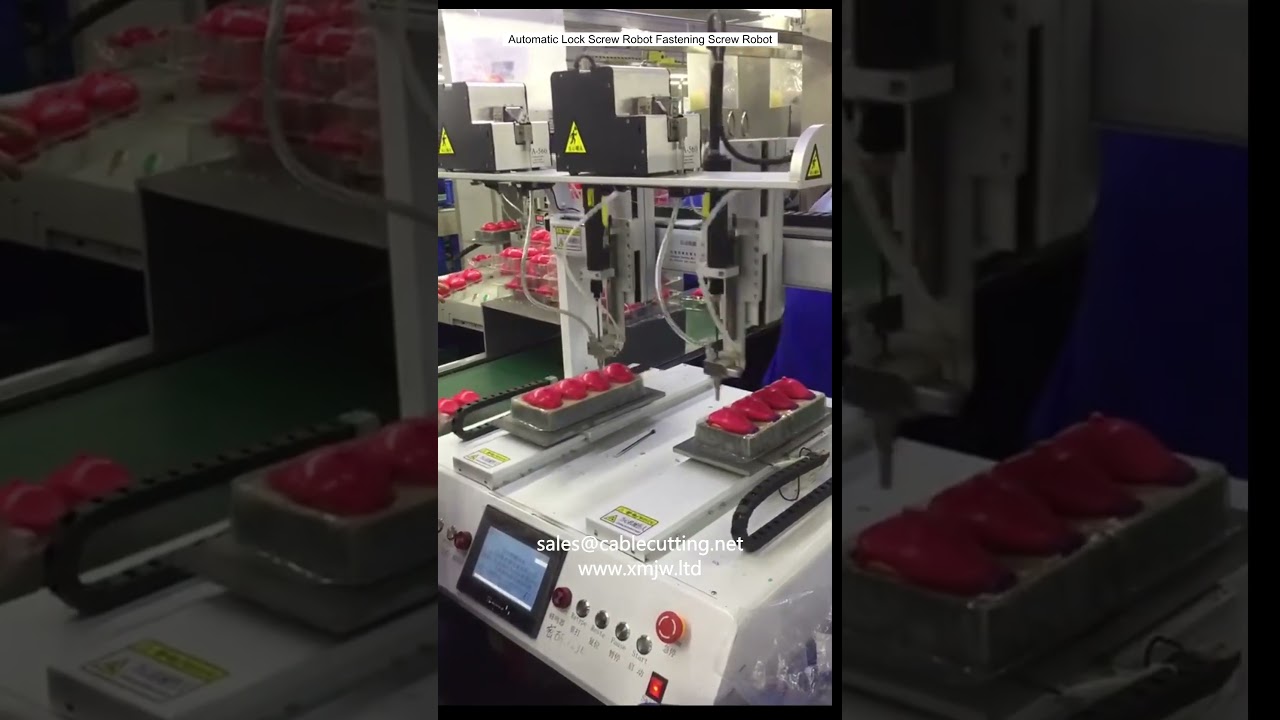 Automatikus csavarozó robot – Reteszelő csavarok precíz rögzítése gyártósorokhoz