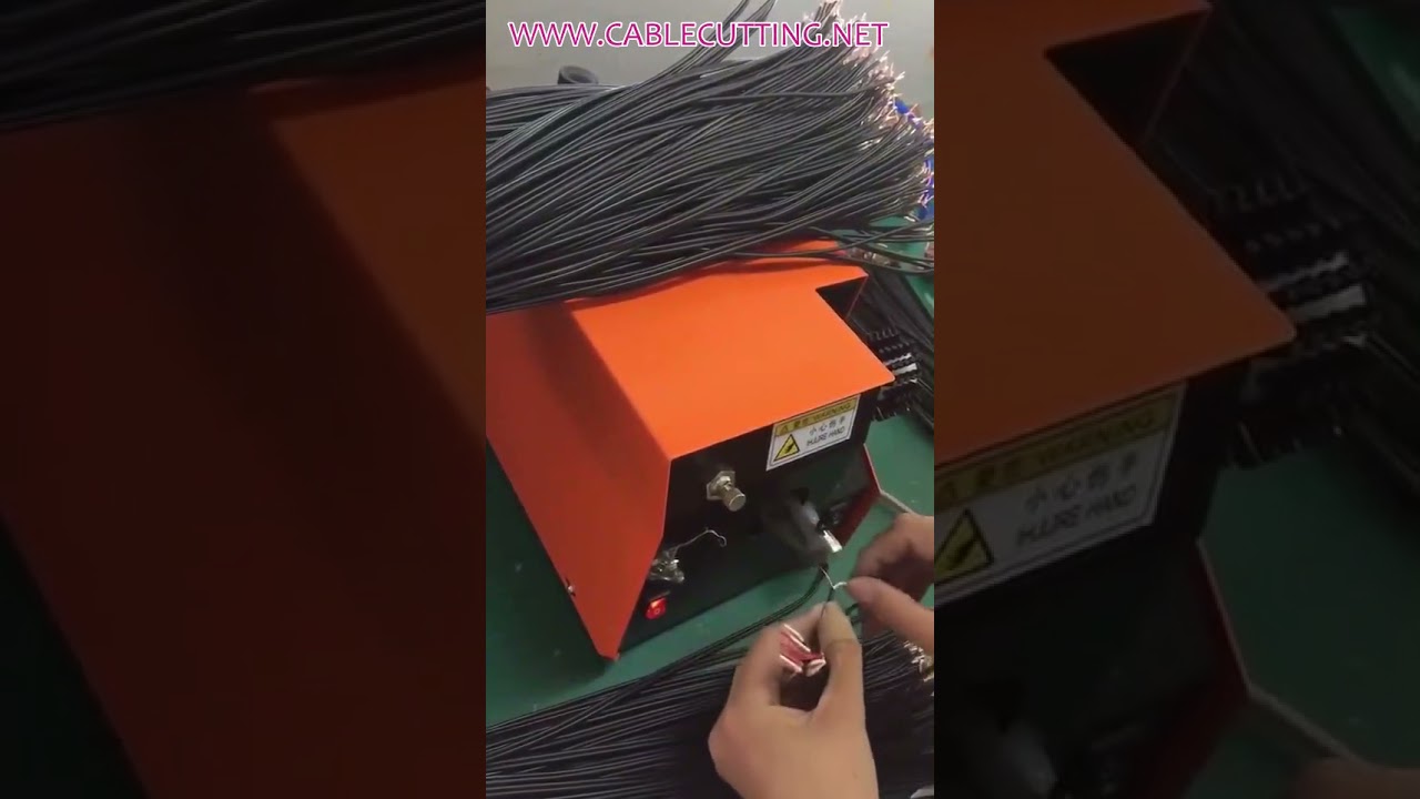 Shielded Cable Brushing and Twisting Machine for Industrial Automation