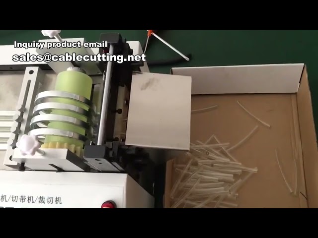 Automotive Wiring Harness PVC Tube Cutting Machine & Heat Shrink Sleeve Cutter