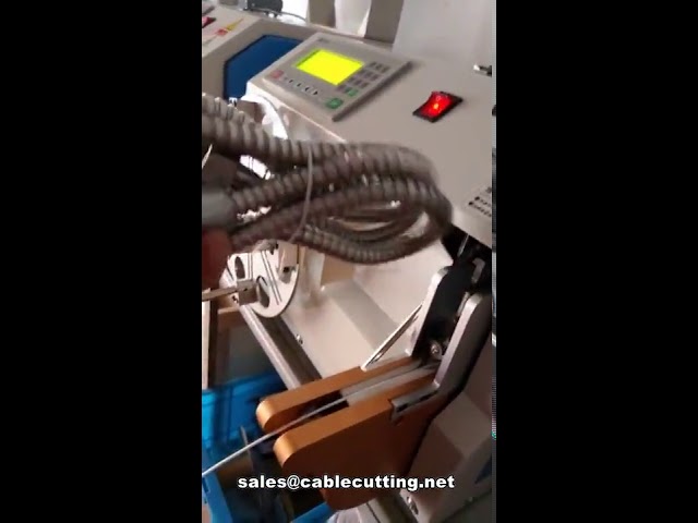 Water pipe flexible conduit winding and tying machine