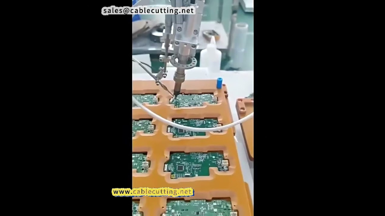 Automatikus forrasztógép elektromechanikus PCB áramköri lapokhoz, LED panelekhez és huzalforrasztáshoz
