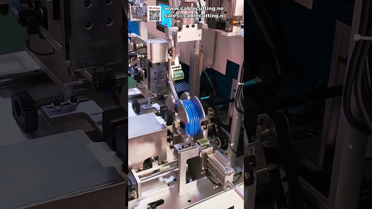 Automatikus huzaltekercselő és kötözőgép tömeggyártáshoz