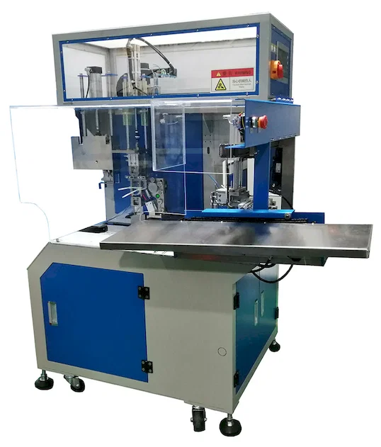 8-as alakú egypontos kötözésű kábelgép WPM-ER-81M - Automata_Vágó_Tekercselő_Kötöző_Gép