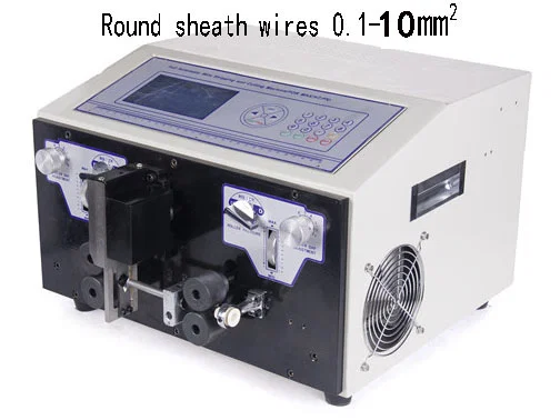 Köpenyes huzal csupaszító és vágógép WPM-09HT1 10mm2