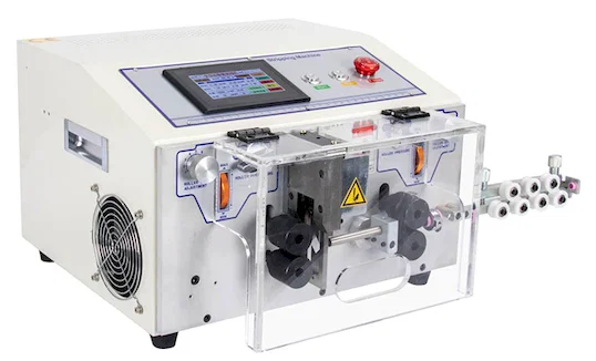 Érintőképernyős köpenyes kábel csupaszító WPM-HT2S - Automata_Vezeték_Csupaszító_Gép